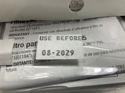 3M 07178 Automotive Paint Spray Respirator Mask, Medium OV/P95 Exp. 08/2029