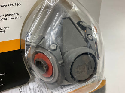 3M 07178 Automotive Paint Spray Respirator Mask, Medium OV/P95 Exp.  09-2028