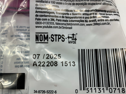 EXPIRED - 25 PACKS 3M 07184 Particulate Filter P100 Organic Vapor Relief Filter