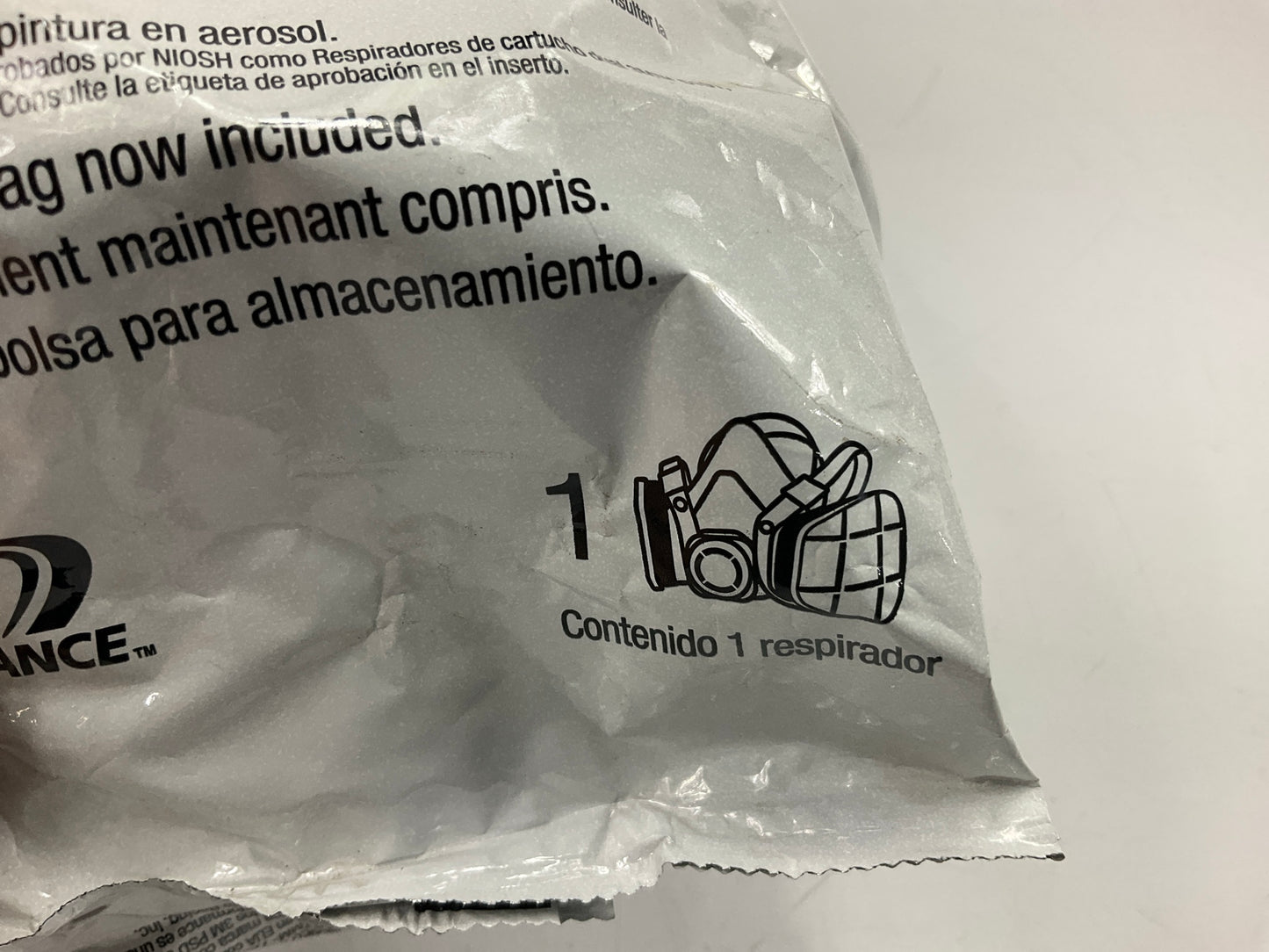 3M 07191 Dual Cartridge Respirator Assembly, Organic Vapor/P95 Small 02/2027 EXP