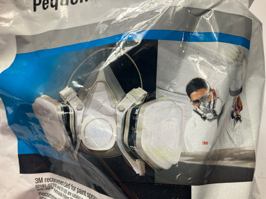 05/2027 Exp 3M 07191 Dual Cartridge Respirator Assembly, Organic Vapor/P95 Small