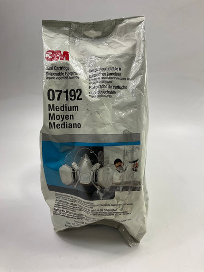 08/2026 3M 52P71 07192 Disposable Half Face Respirator Paint Spray & Pesticide