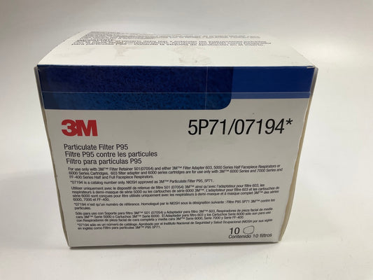 3M 5P71 / 07194 P95 Replacement Particulate Filter For 3M Respirator 10/ Box