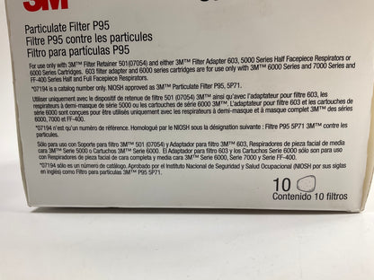 3M 5P71 / 07194 P95 Replacement Particulate Filter For 3M Respirator 10/ Box