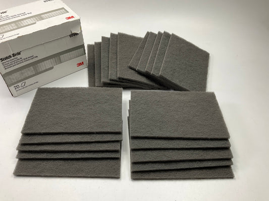 (20) Scotch-Brite 07448 Ultra Fine Hand Scuff Sanding Pad 6'' X 9''