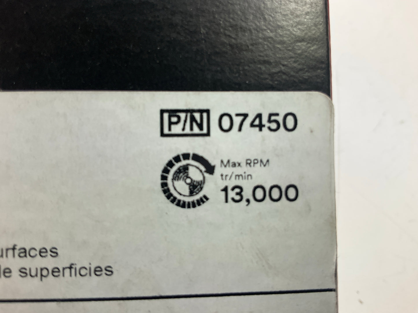 3M 07450 4'' Surface Conditioning Discs, Coarse, 10 Discs Total