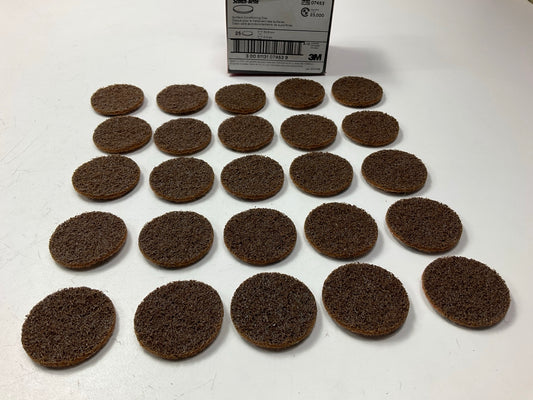 (25) 3M 07453 Surface Conditioning Gasket Surface Prep Discs - Coarse, 2'', Brown