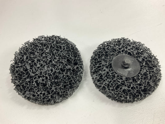 (10) 3M 07461 Scotch-brite Roloc Coating Rust & Paint Removal 3'' Inch