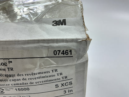 (3) 3M 07461 Scotch-brite Roloc Coating Rust & Paint Removal 3'' Inch Tr