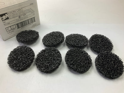 (8) 3M 07461 Scotch-brite Roloc Coating Rust & Paint Removal 3'' Inch Tr