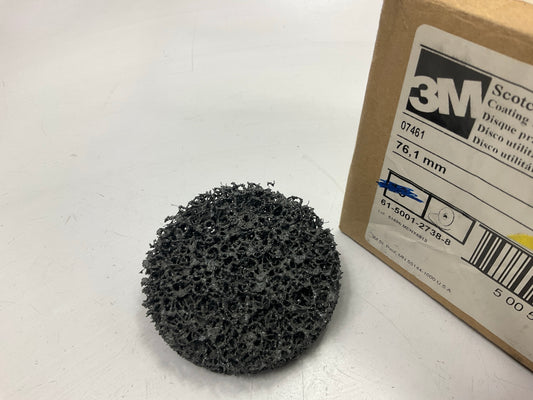 3M 07461 - Scotch-Brite Coating Removal Disc, Roloc, 3 Inch - SINGLE DISC