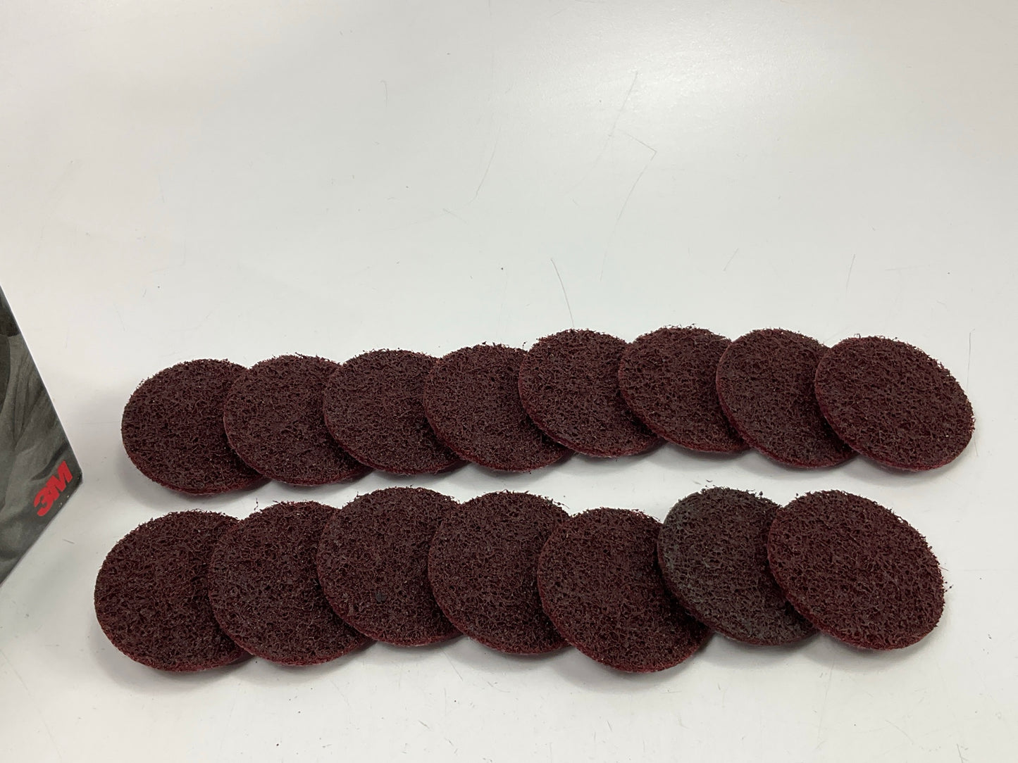 15 Discs - 3M 07481 Scotch-Brite Roloc 2'' Surface Conditioning MEDIUM Grade Disc