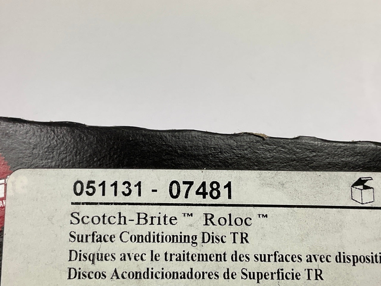 23 Pack - 3M 07481 2'' Scotch-Brite Roloc Surface Conditioning Disc Medium