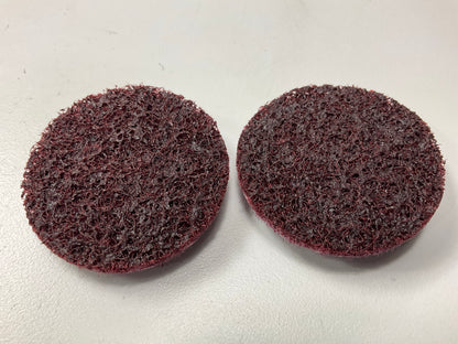 3M 07481 Scotch-Brite Roloc 2'' Surface Conditioning MEDIUM Grade Disc - 25 Count