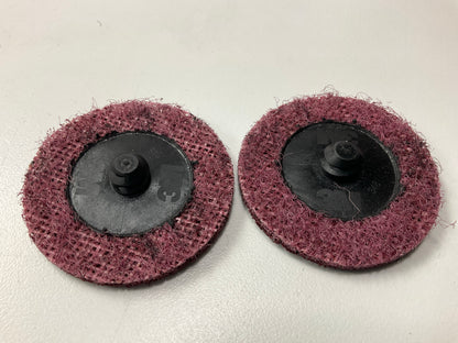 3M 07481 Scotch-Brite Roloc 2'' Surface Conditioning MEDIUM Grade Disc - 25 Count