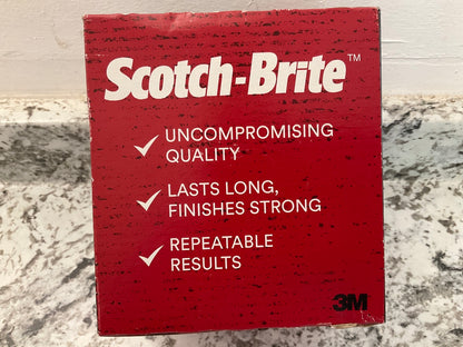 3M 07485 Scotch-Brite Roloc Surface Conditioning Discs Coarse 3'' Brown Box Of 25