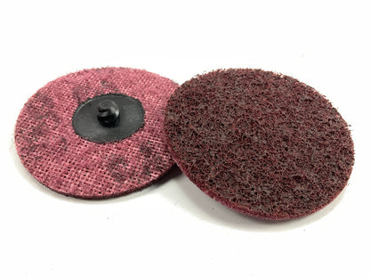 22 Discs - 3M 07486 Scotch-Brite Roloc Surface Prep Disc, Medium Grit, 3''