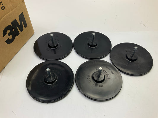 (5) 3M 07492 Scotch Brite Sanding Disc Holder For 4'' Inch Discs (Bulk Packed)