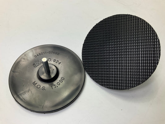 (5) 3M 07492 Scotch Brite Sanding Disc Holder For 4'' Inch Discs (Bulk Packed)