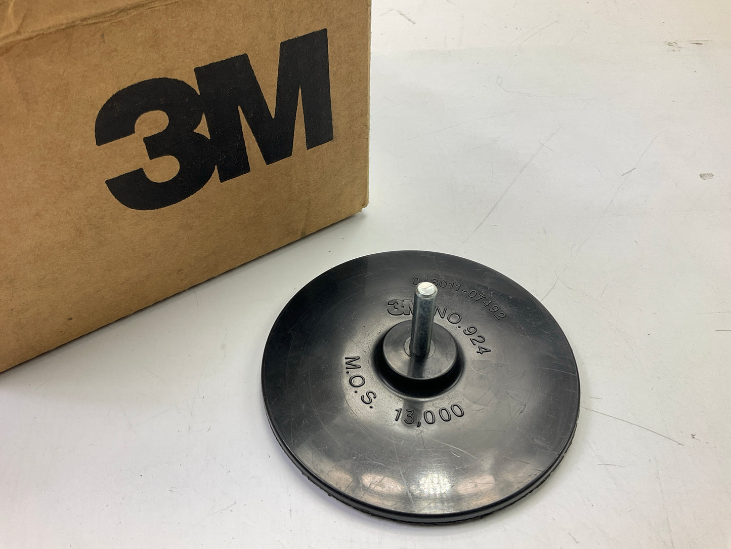 3M 07492 Scotch Brite Sanding Disc Holder For 4'' Inch Discs (Bulk Packed No Box)