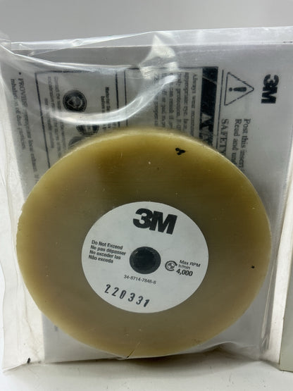 3M 07499 Eraser Wheel Stripe Vinyl Glue Decal Adhesive 4'' X 5/8'' Remover Tool