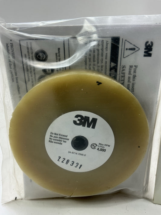 3M 07499 Eraser Wheel Stripe Vinyl Glue Decal Adhesive 4'' X 5/8'' Remover Tool