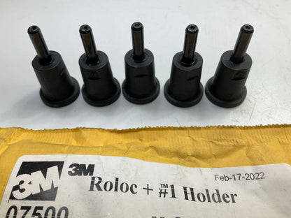 Pack Of (5) - 3M 07500 Roloc Disc Pad Holder, 25,000 Max RPM
