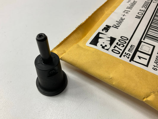 3M 07500 Roloc Disc Pad Holder, 25,000 Max RPM