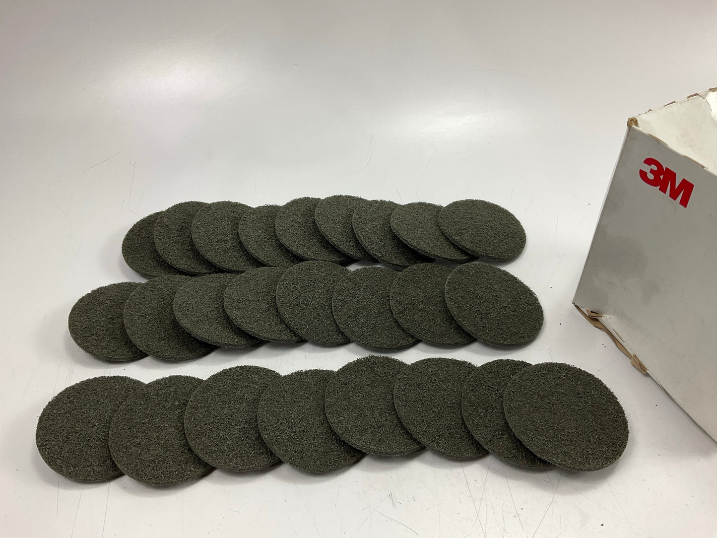 3M 07514 Scotch Brite Roloc Surface Conditioning Disc, 3'' Super Fine, 25 Discs