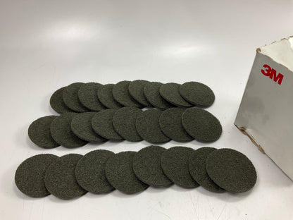 3M 07514 Scotch Brite Roloc Surface Conditioning Disc, 3'' Super Fine, 25 Discs