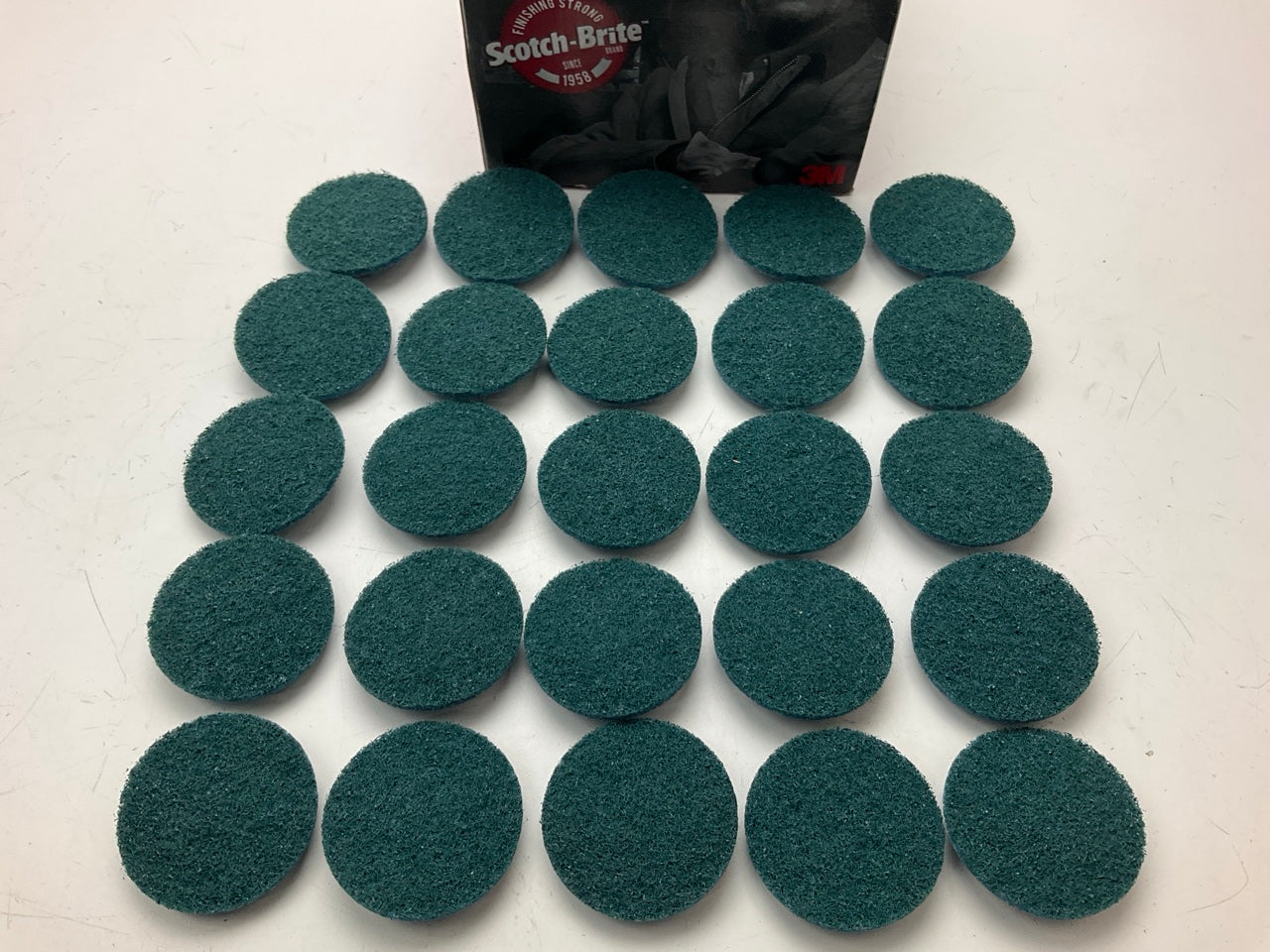 25 Pack - 3M 07515 2'' Scotch-Brite Roloc Surface Conditioning Discs - VERY FINE