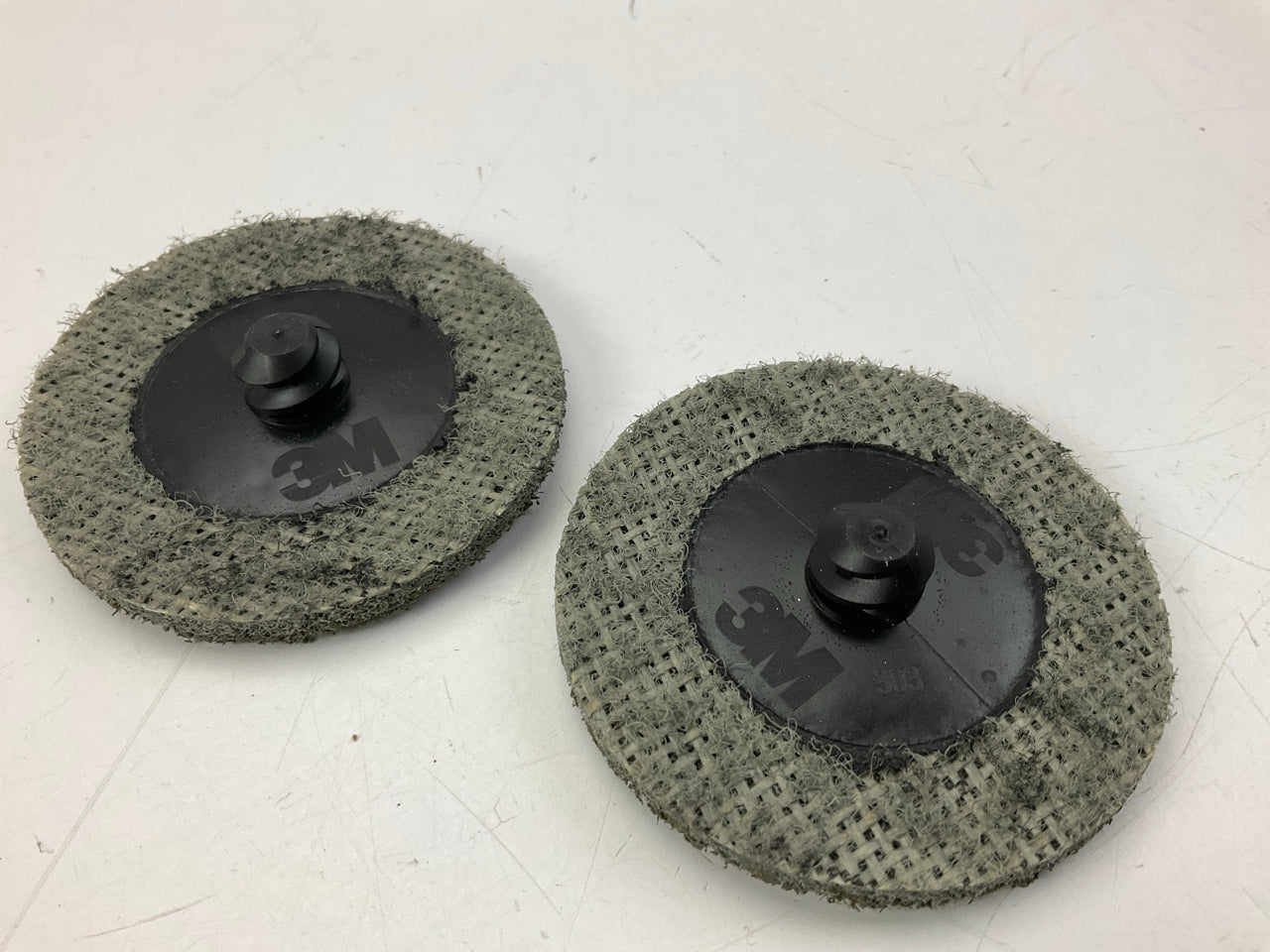 3M 2'' Gray Scotch-Brite Roloc Surface Conditioning Discs, Super Fine 25/pack