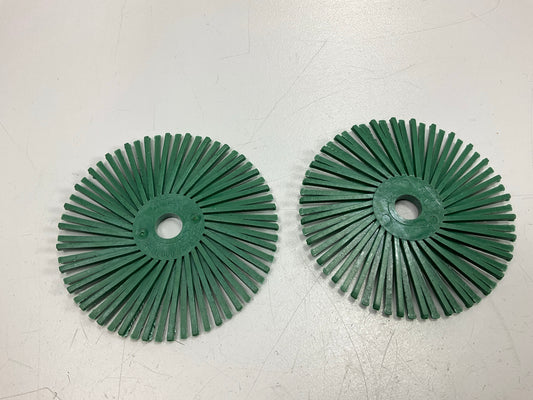 3M 07542 Radial Bristle Discs 3'' 50 Grit, Box Of 6 Discs