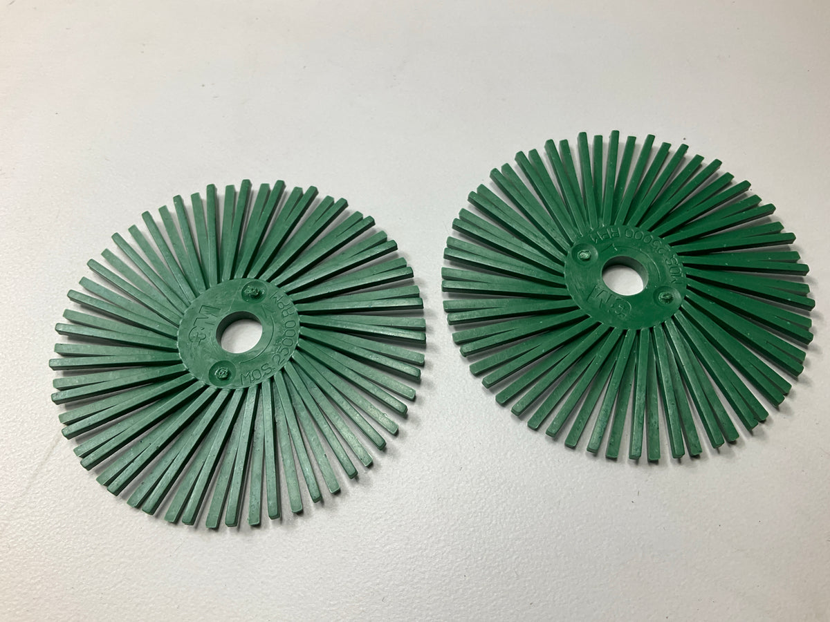 3M 07542 Radial Bristle Discs 3'' 50 Grit, Box Of 7 Discs