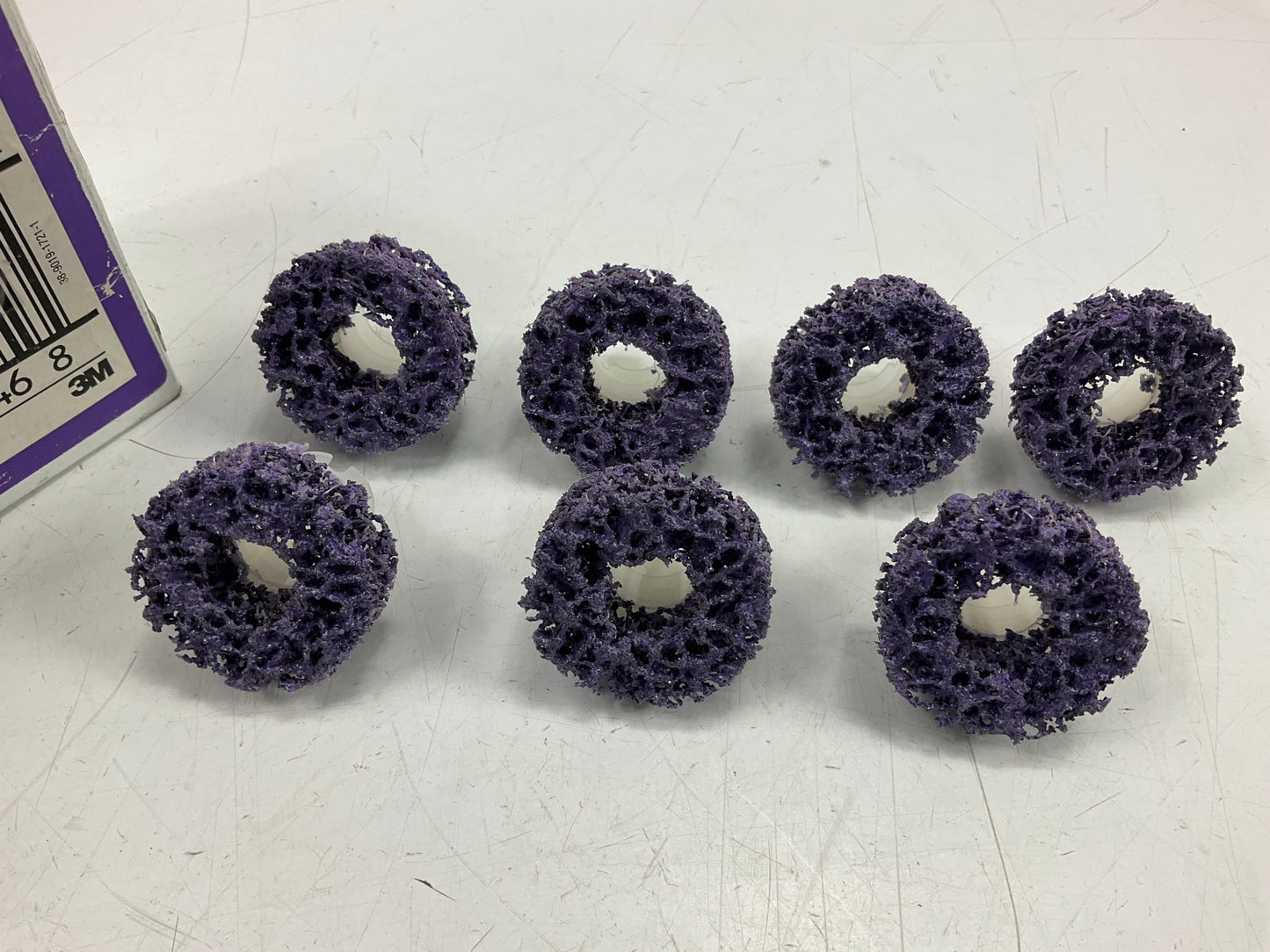7 PACK - 3M 07546 Scotch-Brite Roloc Brake Hub Cleaning Discs, Extra Coarse