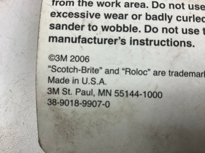 (30) Total - 3M 07714 Scotch-Brite 2'' Roloc Gasket Removal Disc Pack, Medium