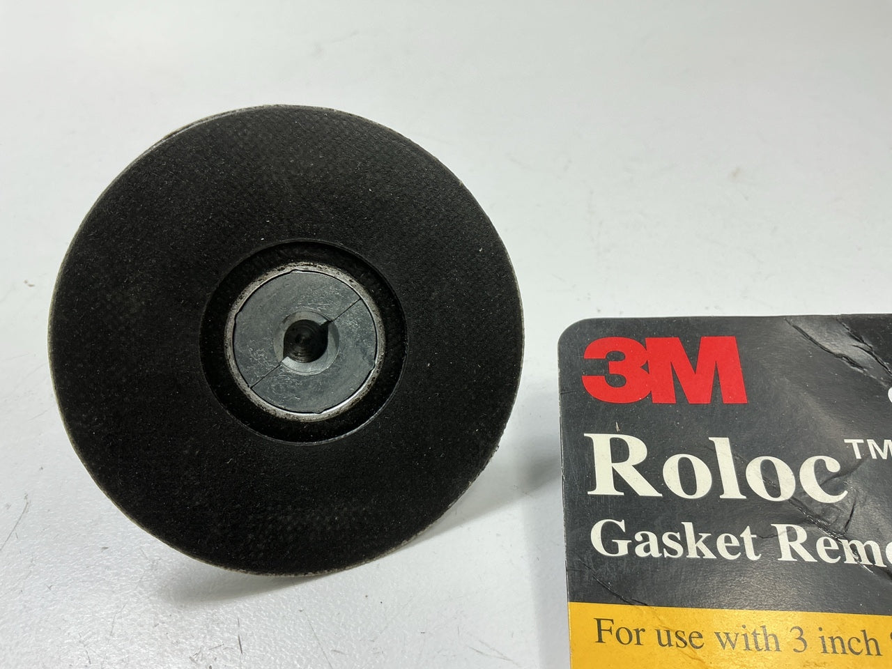OPEN PACKAGE - 3M 07716 Roloc Gasket Removal 3'' Disc Pad Holder