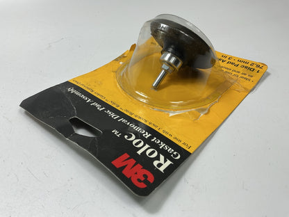 OPEN PACKAGE - 3M 07716 Roloc Gasket Removal 3'' Disc Pad Holder
