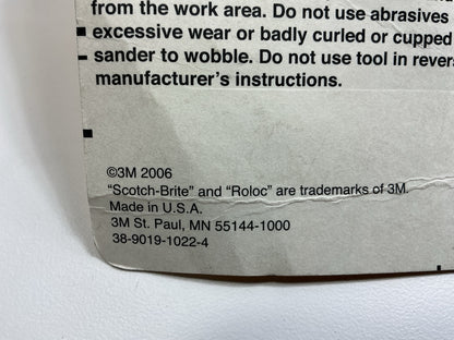 3M 07716 Roloc Gasket Removal 3'' Disc Pad Holder