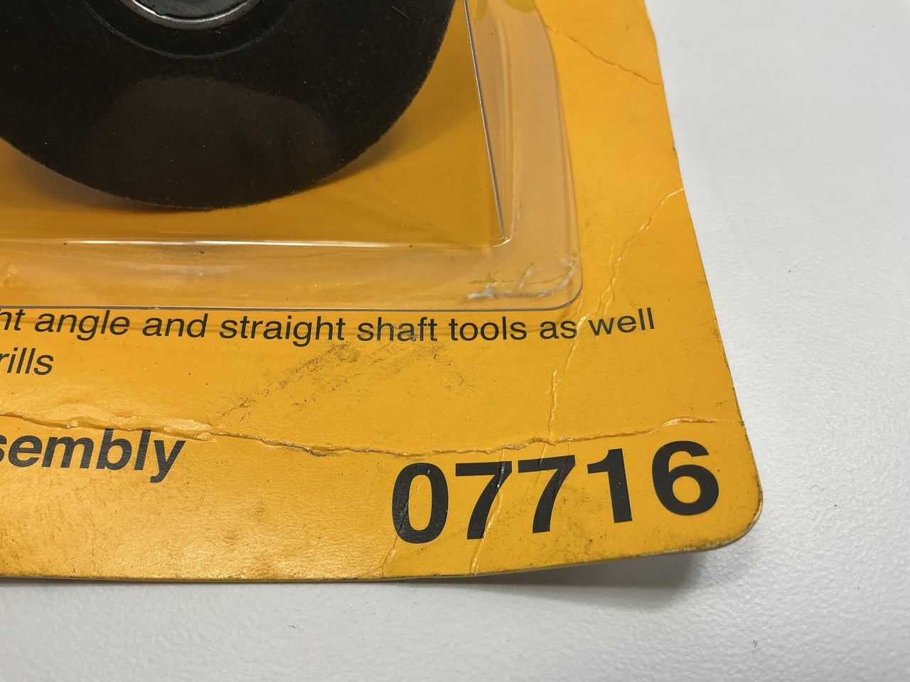 3M 07716 Roloc Gasket Removal 3'' Disc Pad Holder