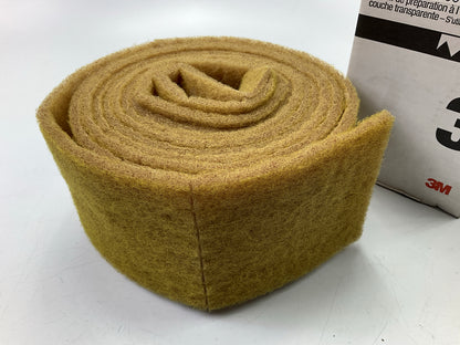 3M 07745 Scotch Brite Clear Blend Prep Scuff Pads, 4-3/4'' X 15' Roll, Perforated