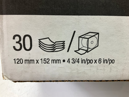 3M 07745 Scotch Brite Clear Blend Prep Scuff Pads, 4-3/4'' X 15' Roll, Perforated