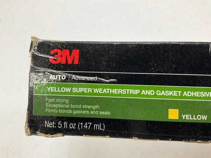 (5) 3M 08001 AUTO Yellow Super Weatherstrip & Gasket Adhesive Tube - 5 Oz.