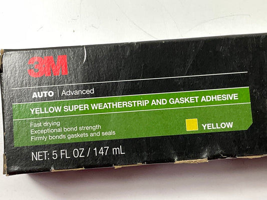 3M 08001 AUTO Yellow Super Weatherstrip & Gasket Adhesive Tube - 5 Oz.