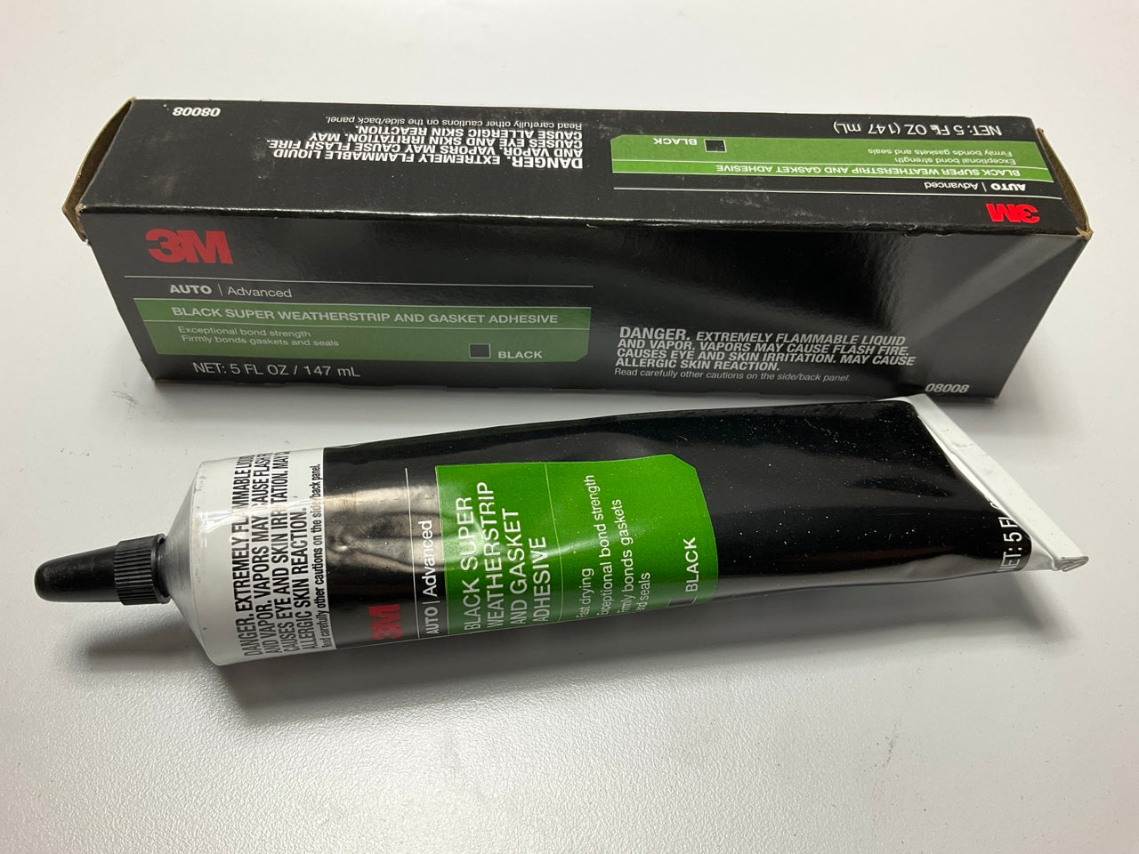 3M 08008 5 Fl. Oz. Super Weatherstrip And Gasket Adhesive In Black
