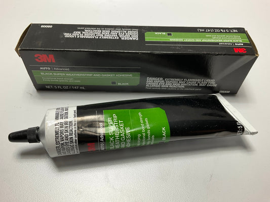 3M 08008 5 Fl. Oz. Super Weatherstrip And Gasket Adhesive In Black