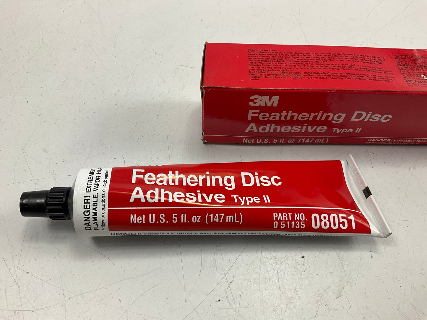 3M 08051 Feathering Disc Adhesive, 5 Oz