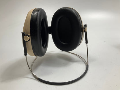 3M 08062 PELTOR Optime 95 Earmuffs H6B/V, Behind-the-Head, Black/Beige