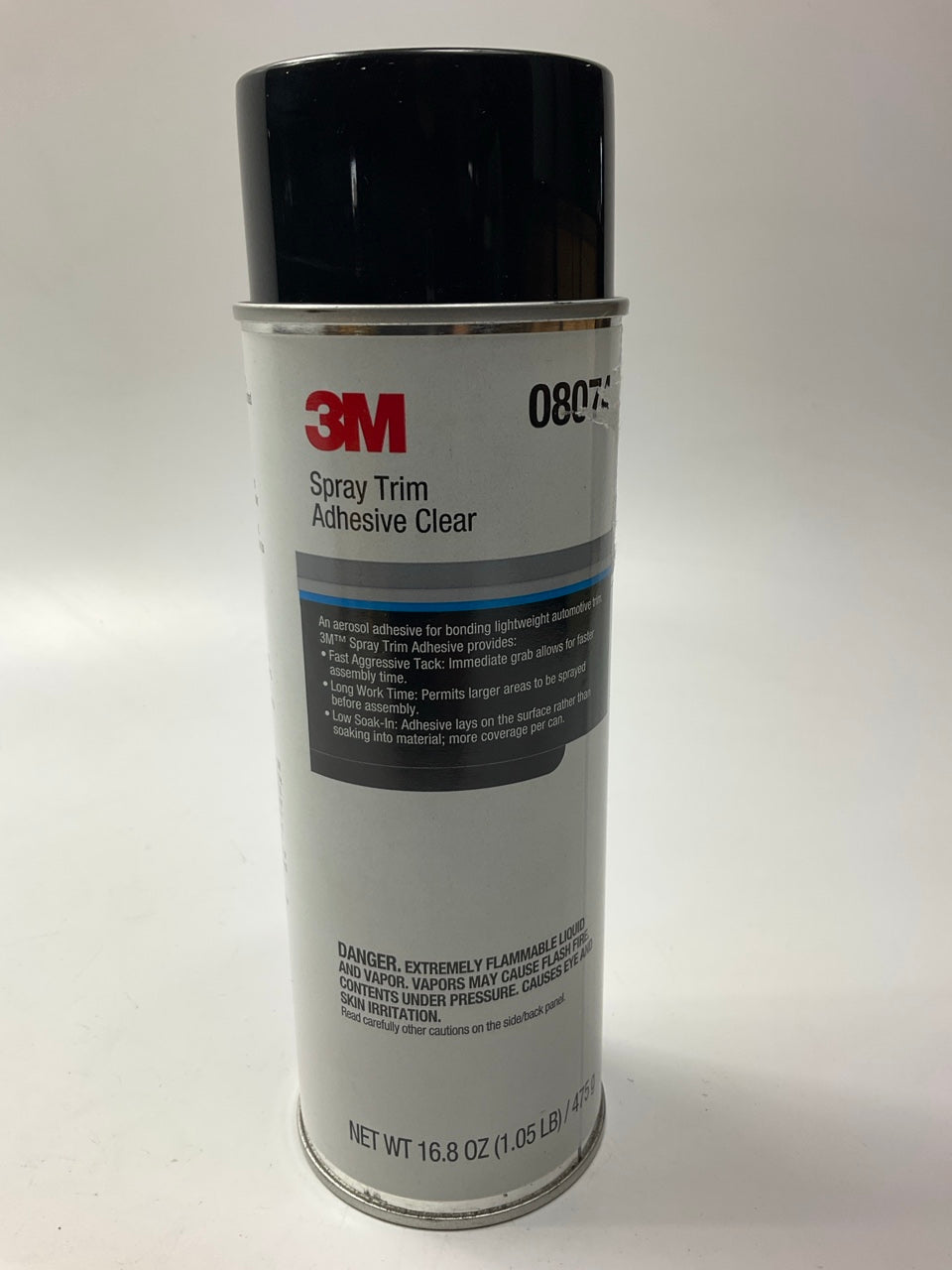3M 08074 Spray Trim Adhesive, Clear, 16.8 Oz