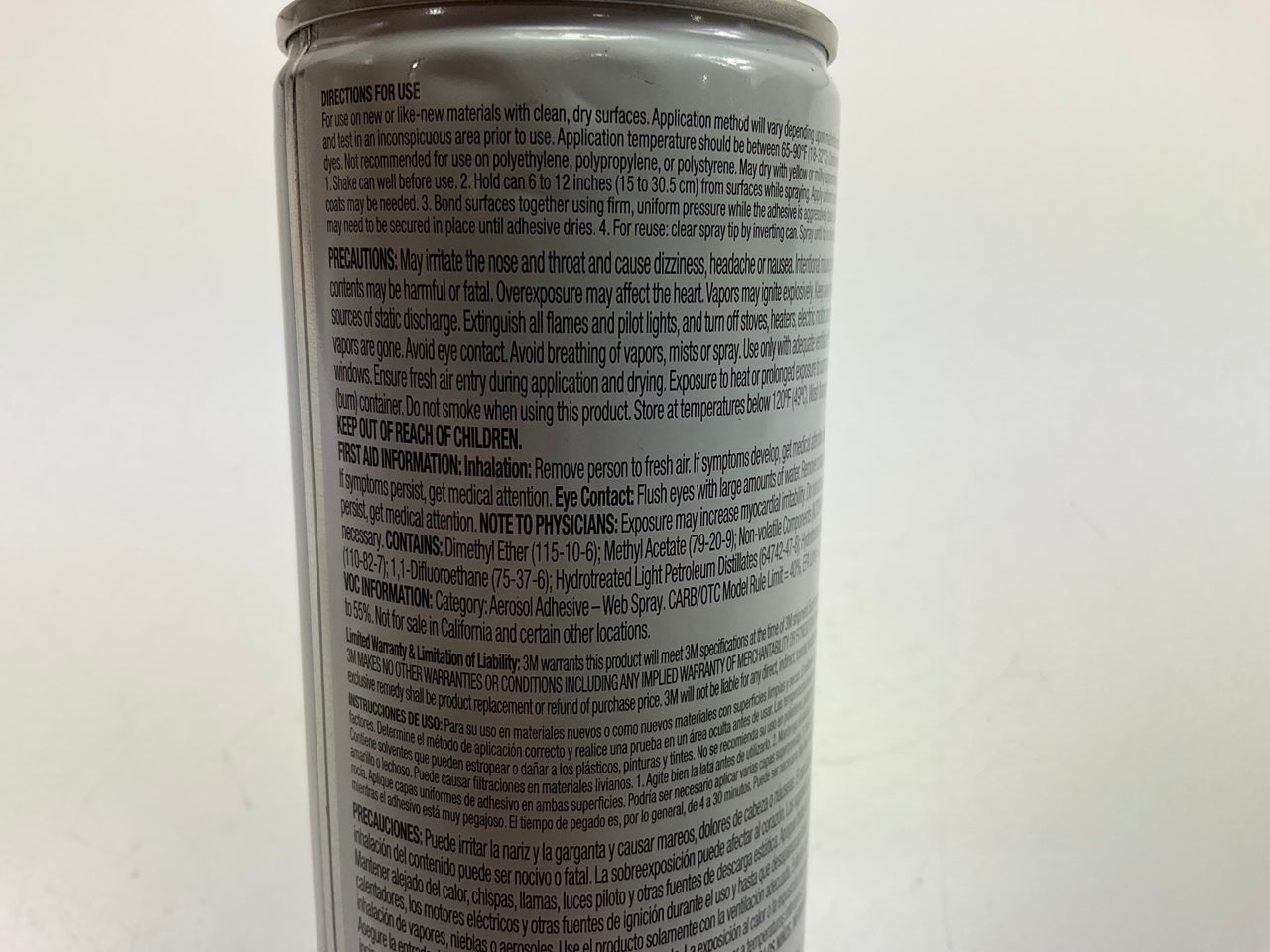 3M 08088 Auto Advance General Trim Transparent  Adhesive Aerosol Can 18.1 Oz
